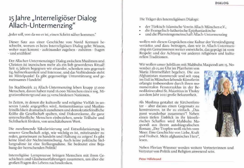15 Jahre Interreligiöser Dialog